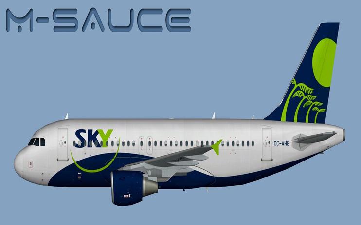 FSX Sky Airline Airbus A319