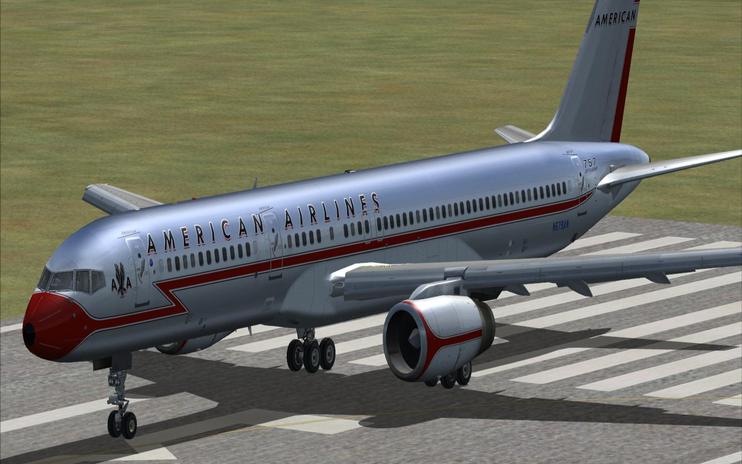 FSX American Airlines Boeing 757 Retrojets