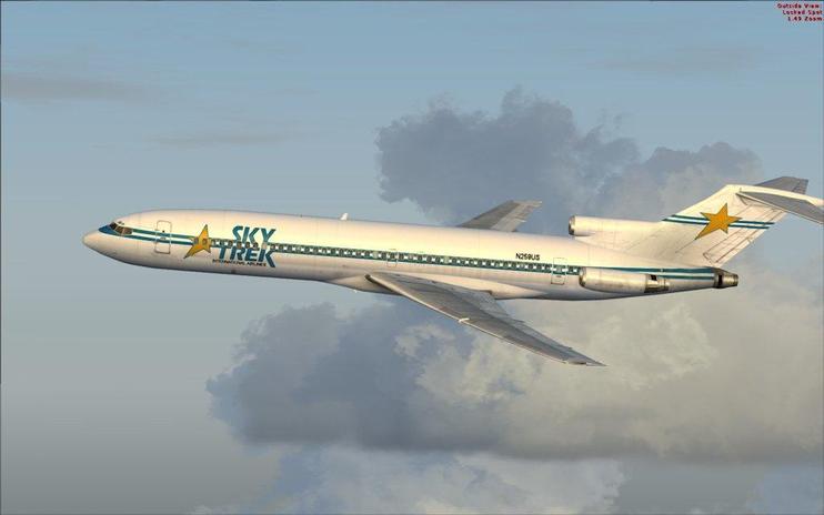 FSX Skytrek International Airlines Boeing 727-200