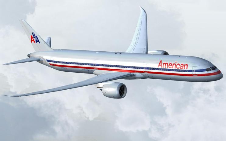 FS2004/FSX American Airlines Boeing 787-10