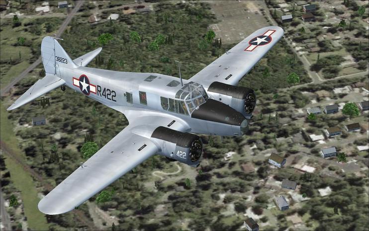 FSX USAF Avro Anson AT-20
