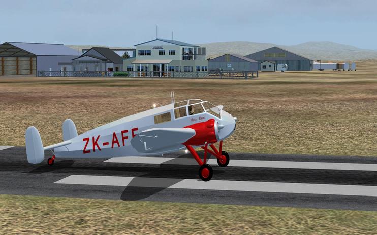 FS2004 NZ Aerial Mapping GAL Monospar ST-25