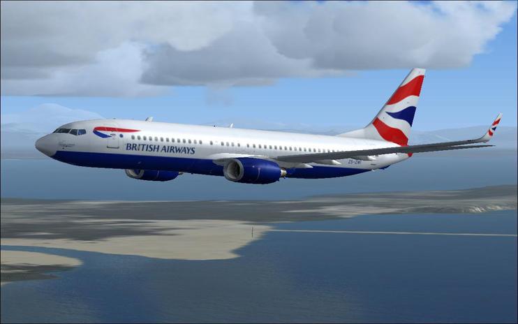 FS2004/FSX British Airways Boeing 737-800