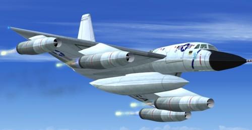 FSX Convair B-58 With Updated Panels