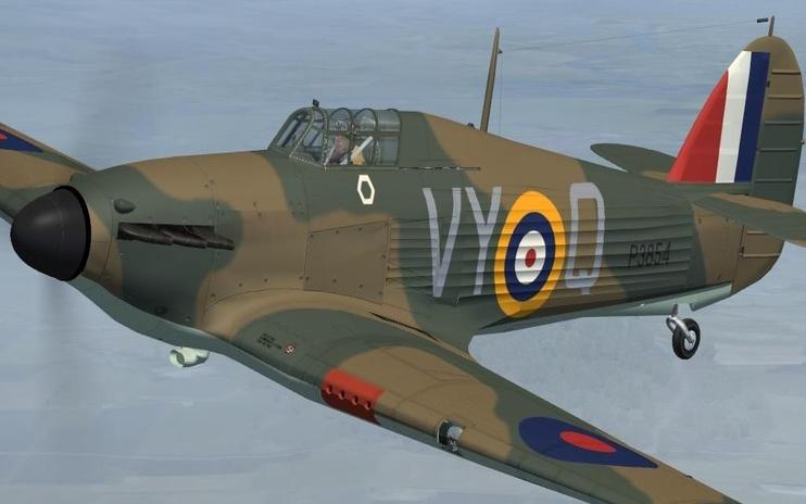 FSX RAF Hawker Hurricane 85 Sqn