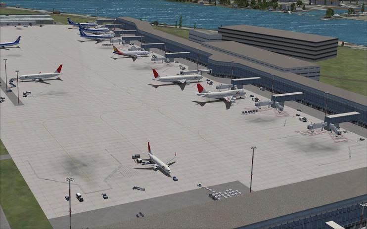 fsx airport scenery photo real