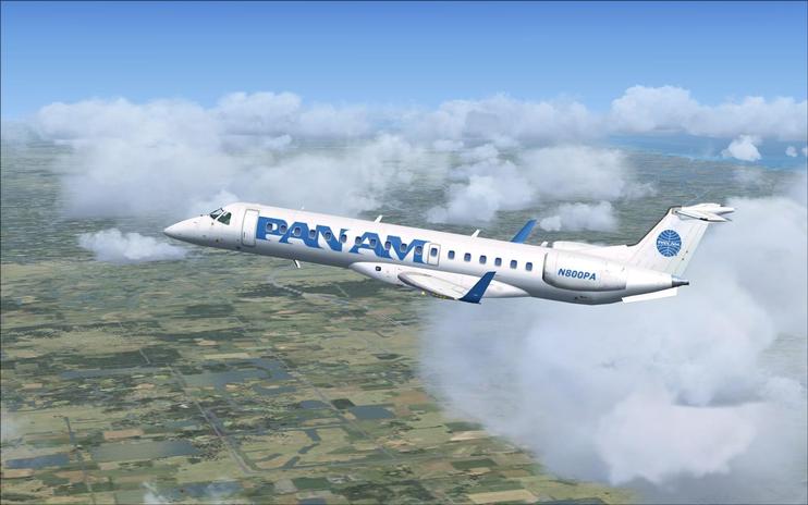 FSX Pan American Embraer ERJ-145