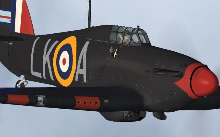FSX RAF Hawker Hurricane 87 Sqn