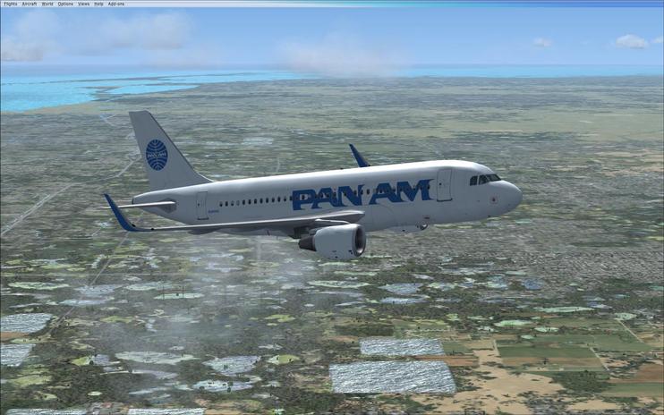 FSX Pan American Embraer Airbus A319NEO