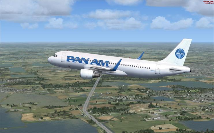 FSX Pan American Airbus A320NEO