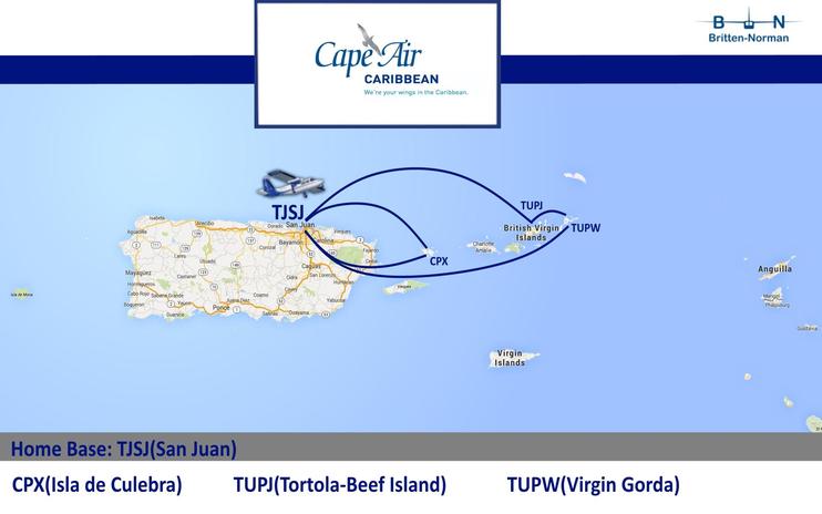 FS2004/FSX Cape Air Caribbean Flight Plans