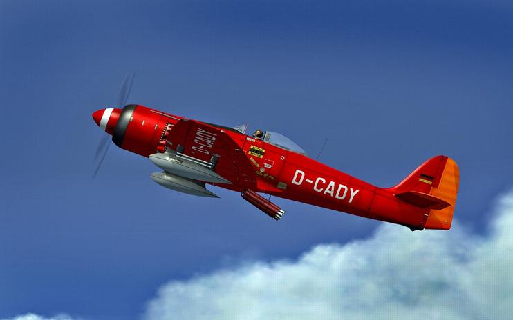 FSX Hawker Sea Fury D-CADY