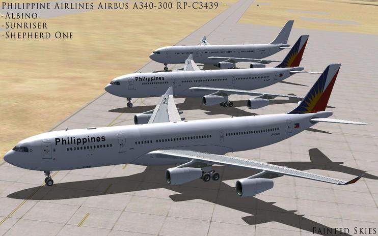 FSX Philippine Airlines Airbus A340-300