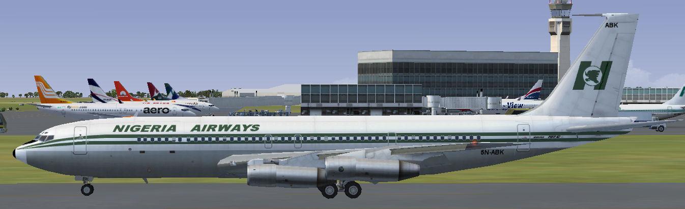 FS2004/FSX Nigeria Airways Boeing 707