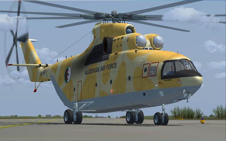 FSX Mil Mi-26T2 Algerian air force