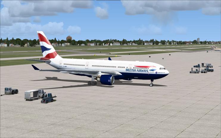 British Airways airbus 3 engine options